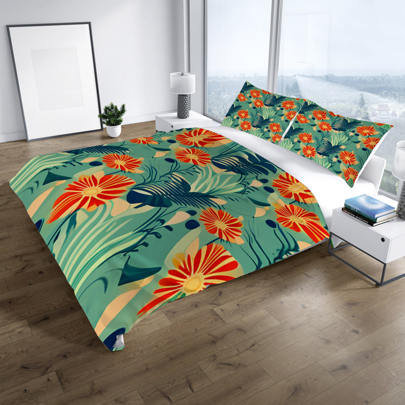 Polyester Duvet Cover, King Duvet Cover + 2 King Shams