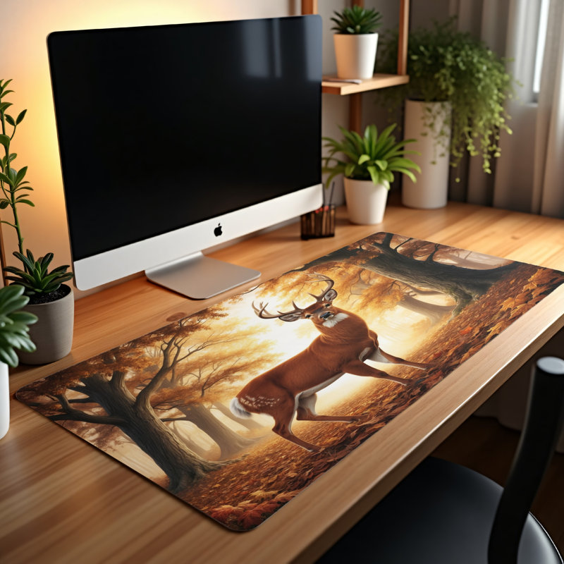 Polyester Desk Pad, 23.6x13.8