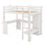 Lit mezzanine simple avec bureau, garde-robe et tablettes-1647299771