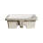 DeerValley Ursa 20" X 15.6" Rectangular Vitreous China Undermount Bathroom Sink with Overflow-96123027
