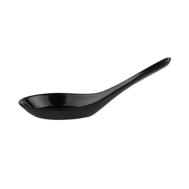 Karma Asian Soup Spoon, Black
