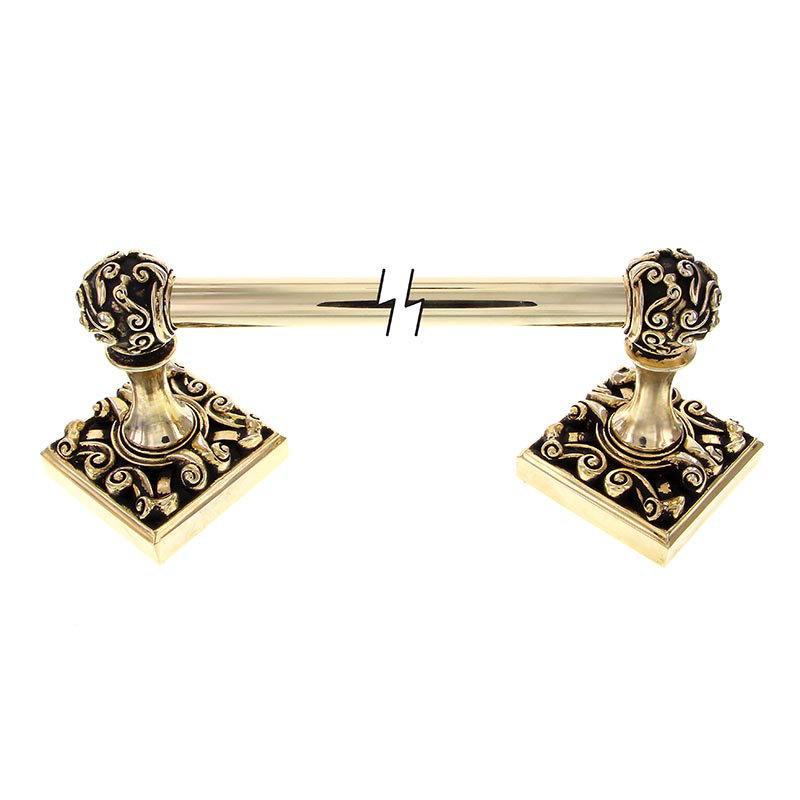 Sforza Towel Bar, Antique Gold