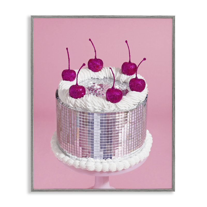 Art de giclée encadré par un motif de disco par Lish Creative bg-674, Estampe numérique Farmhouse, H 30 po x l 24 po