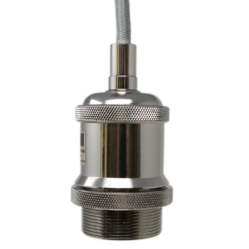 Aaltinus Pendant Cord, Brushed Steel