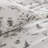 Cozy Velvet Feel Cotton Flannel Deer Toile Sheets Set For Comfortable Sleep