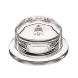 Winston Porter Richers Glass Butter Dish
