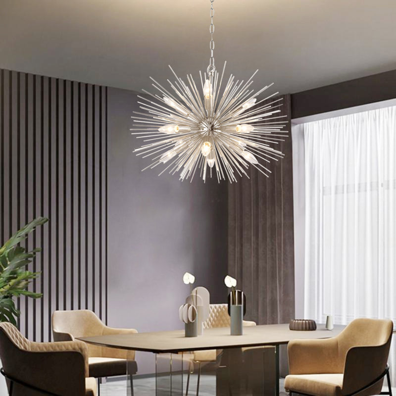 Lustre sphérique Spoutnik 12 lumières Idrees