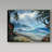 Fikes 'Waves Under Clouds 2' Oil Painting Print on Wrapped Canvas-25328612