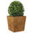Garden Planter Brown Weathering Steel Medium Decorative Inlays-175661339-175661340-175661341