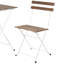 Bourgogne 2 - Person Acacia Solid Wood Patio Dining Set Square Table-1393349808