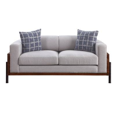Fabric &  Finish LoveseatToss Pillows