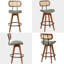 Sirine 66.8cm Swivel Bar Stool-1370060668