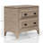 2 Drawer Nightstand With Sand