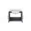 24 po X P 22 po Meuble-lavabo D avec comptoir en quartz blanc-326555051