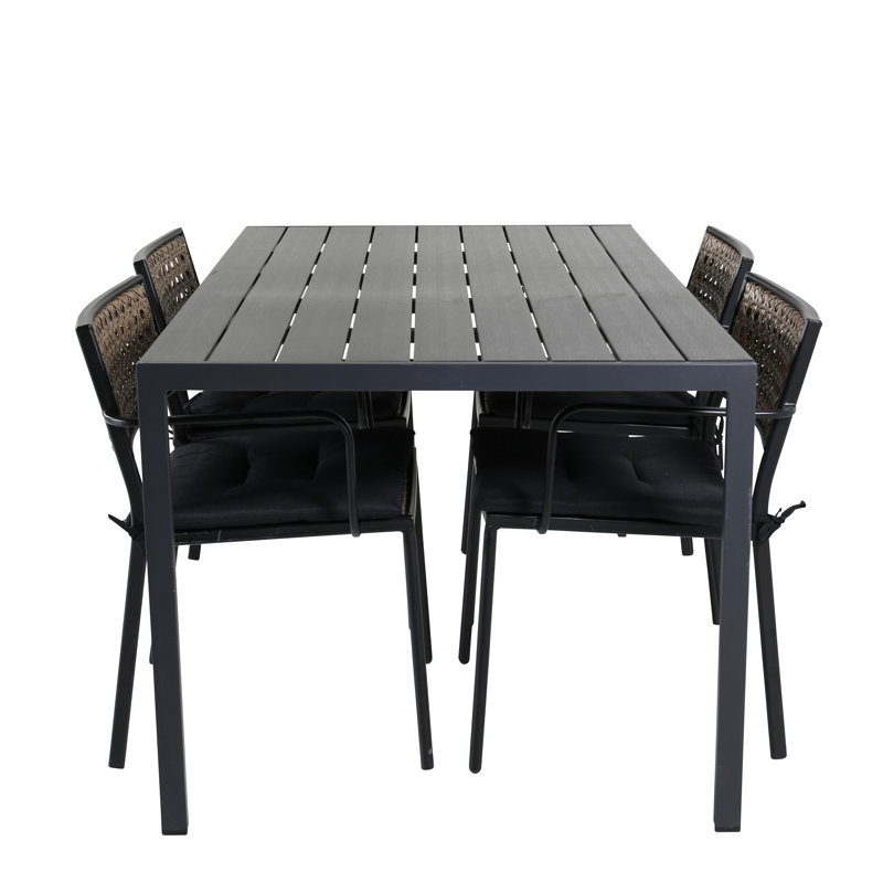 Ebiasaf 4 - Person Dining Set
