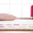 Lowman Polka Dots Hand Tufted Wool/Cotton in Ivory/Pink Area Rug-296410626