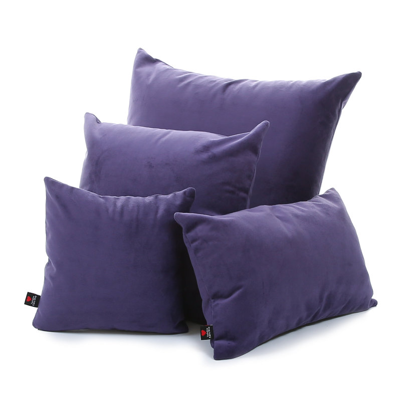 Moey Square Cushion, 55 x 55cm, Purple
