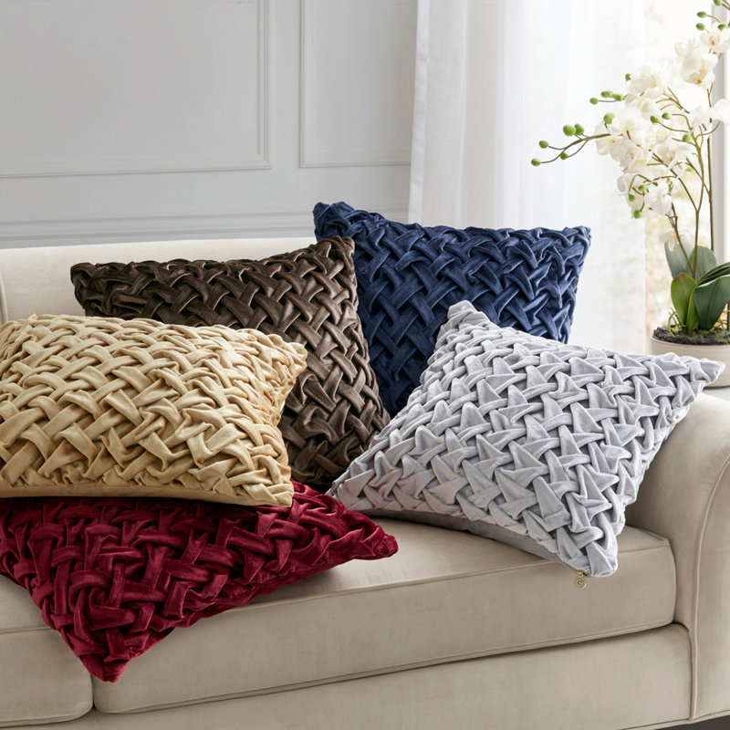 Coussin décoratif carré, Marine