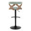 Tabouret pivotant à hauteur réglable-93570903