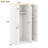 3 Door Wardrobe With Mirror, Ample Storage And Modern Design