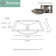 Brightwork 23.75'' L Bathroom Sink