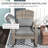 Outdoor Wicker Adirondack Rocking Chair-1416936412