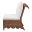 Fauteuil d'appoint en rotin naturel Bali & Pari Detta