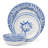  Borderless Blue 12Pc Dinnerware Set
