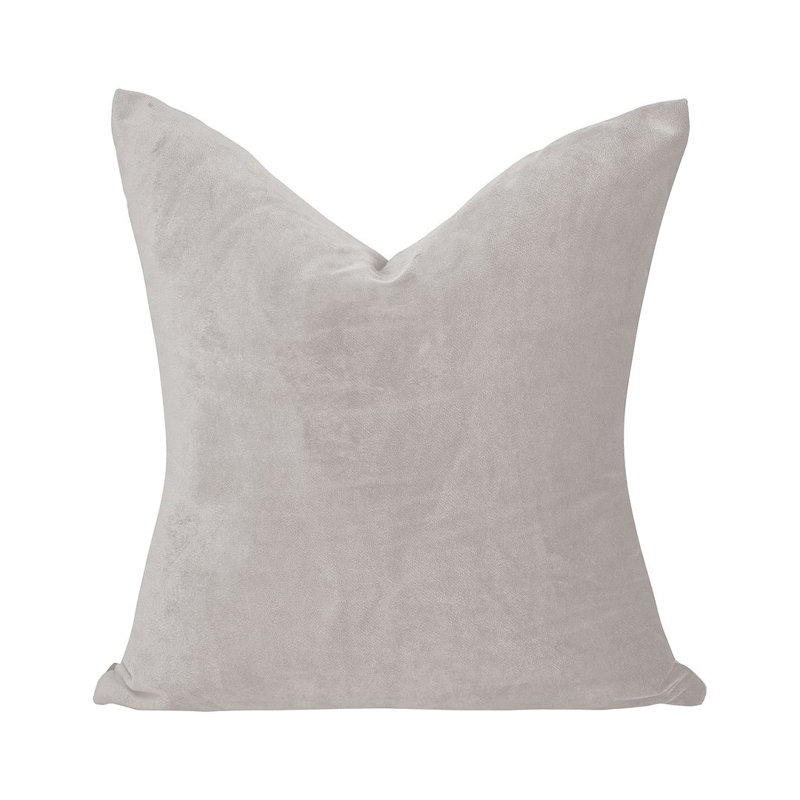 Matte Velvet Cushion Cover - 1 Pc, 61cm x 61cm, Thistle