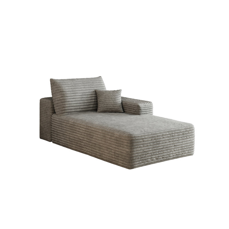 Y159-R-SLEEPER-GREY canapé-lit droit gris