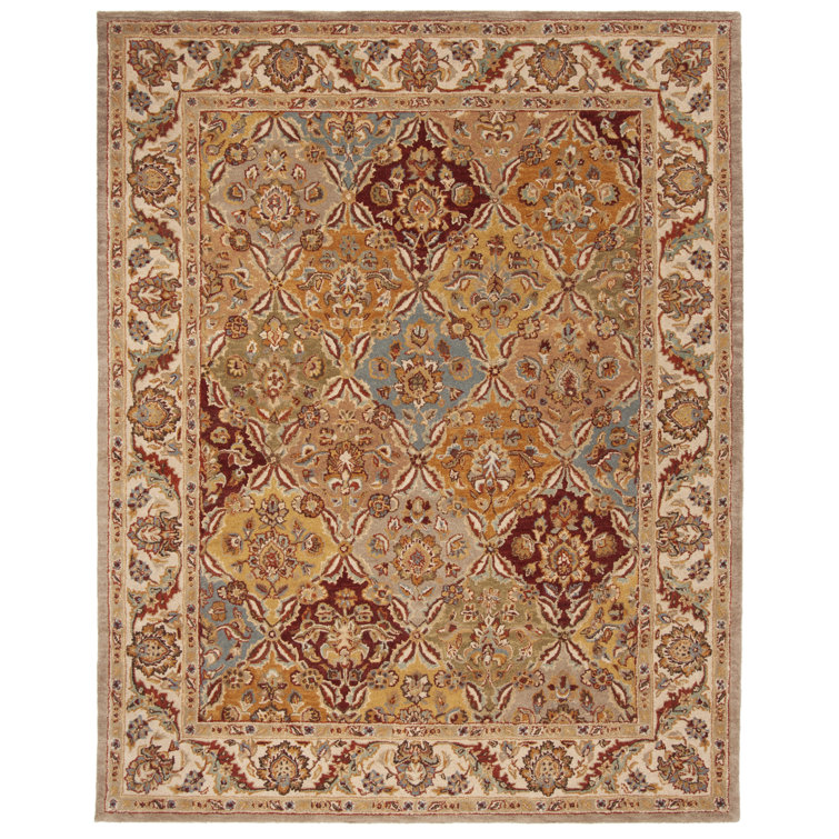 Mcauliffe Hand Tufted Wool Oriental Rug