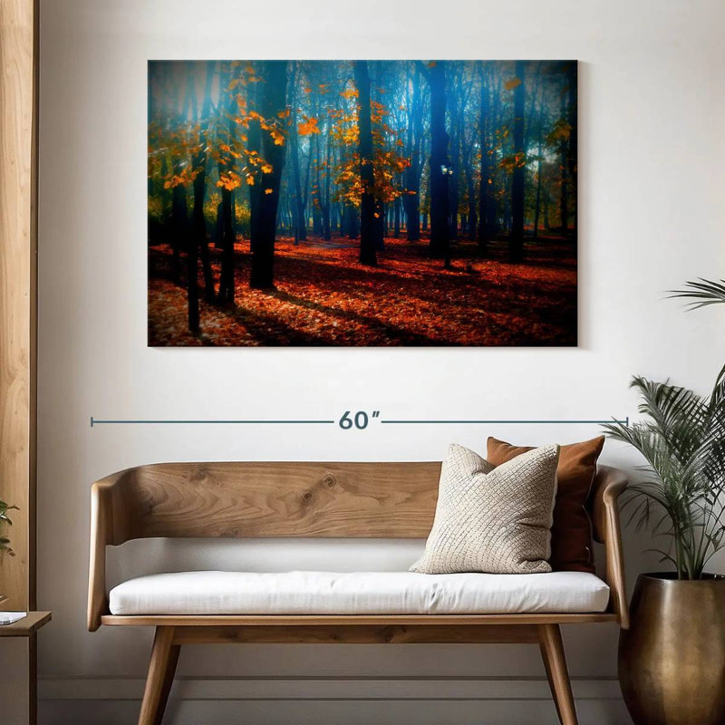 Harnek Autumn Park Trees, H 32 po x l 48 po