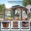 Pavillon de jardin en aluminium-99605180