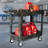 2-shelf Utility Cart Service Cart with Wheels