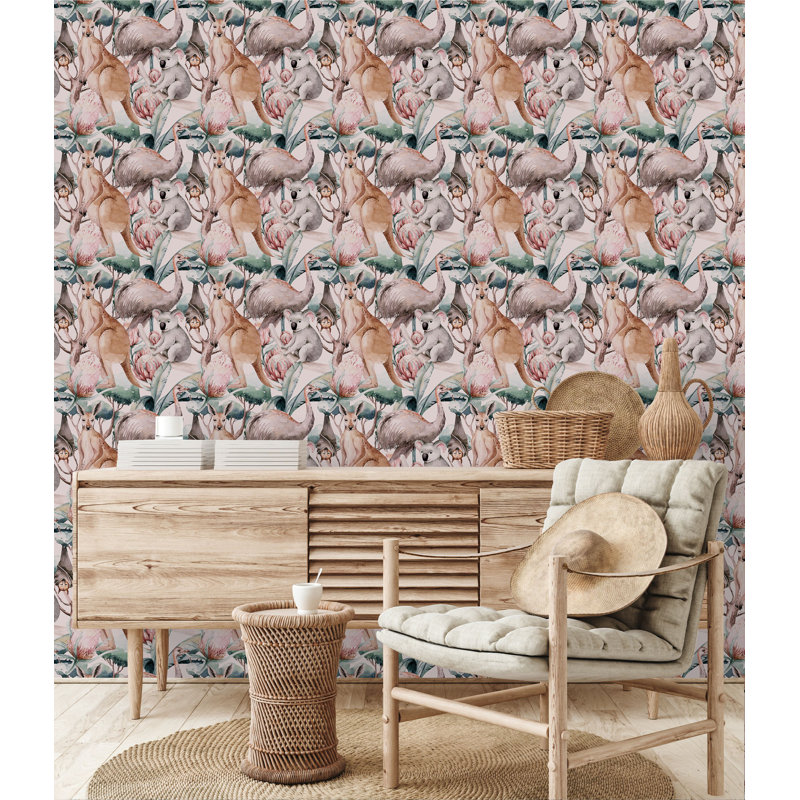 Panneau de papier peint Ericson, L 18,75 po x L 25 po, Vinyle