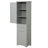 Tall Bathroom Storage Cabinet, Freestanding Storage Cabinet With Two Different Size Drawers And Adjustable Shelf, MDF Board With Painted Finish-359629812