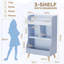 93.5cm H x 62cm W Barister Bookcase