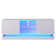 High-gloss Tv Stand With Smart Rgb Lighting & Storage
