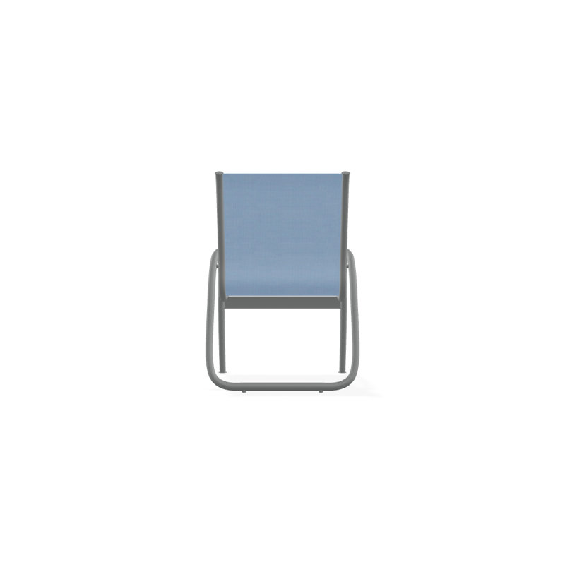 Fauteuil de patio Gardenella, Graphite texturé, Ciel 42D