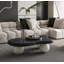 Table basse de 40 pouces en forme de nuage