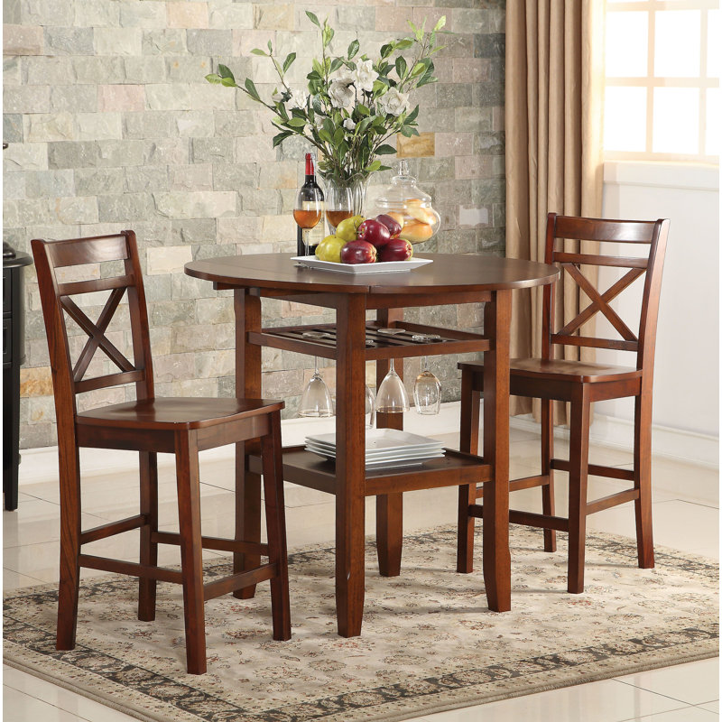 Talbot Four Leg Dining Set, Cherry