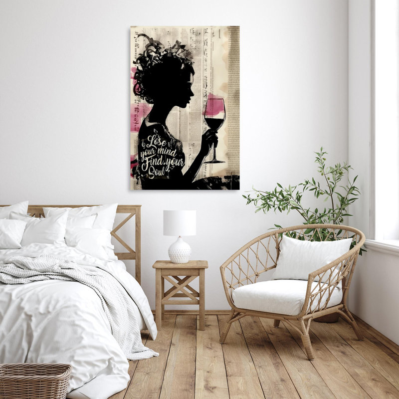 Impression sur toile, "Lose your mind" 2 par Haroldo, H 36 po x l 24 po x P 1,25 po