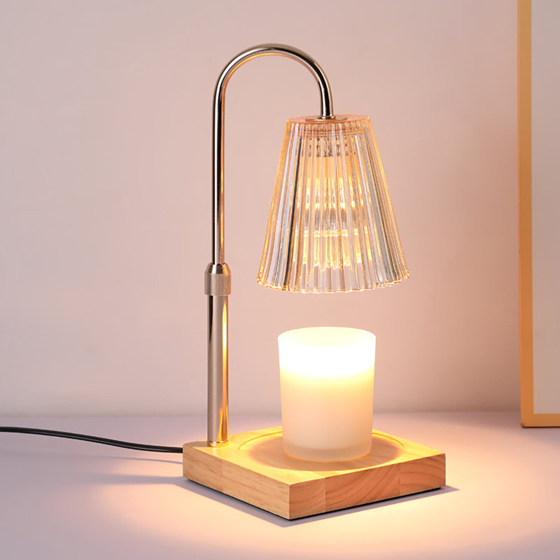 Candle Warmer Lamp with Timer, Height and Brightness Adjustable Aromatherapy Wax Melt Warm Lamp