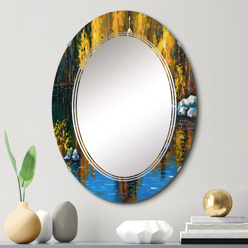 Oval Mirror, 30" x 20"