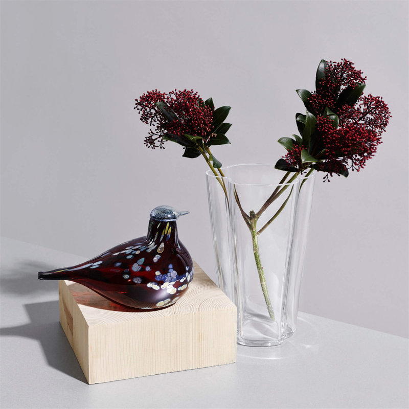 Birds by Toikka Ruby Bird Figurine