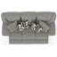 Canapé inclinable électrique Chagoya - Gris clair-1934780734