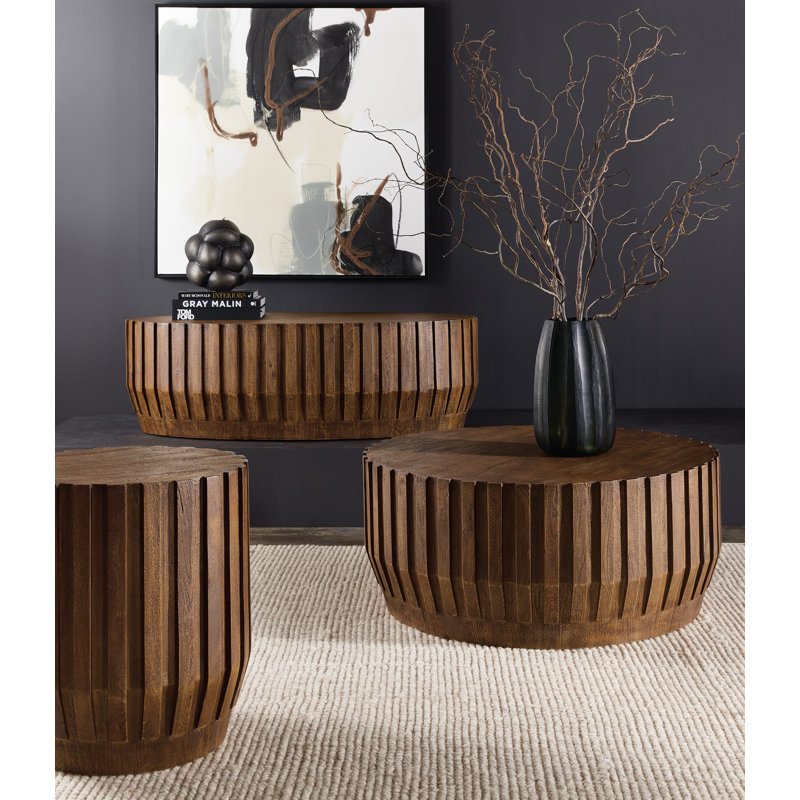 Commerce and Market Gears Round End Table