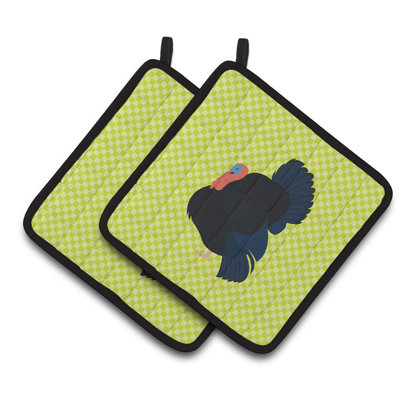 Caroline's Treasures Striped Polyester Potholder