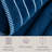Lavish Home Bathroom Towels Set, Bathroom Accessories, Navy, Set of 6-19700433-111184079