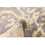 Tapis de couloir en laine gris foncé noué à la main New Age Ushak de conception unique 2 pi 8 po x 9 pi 8 po Brojanac Tapis décoratif